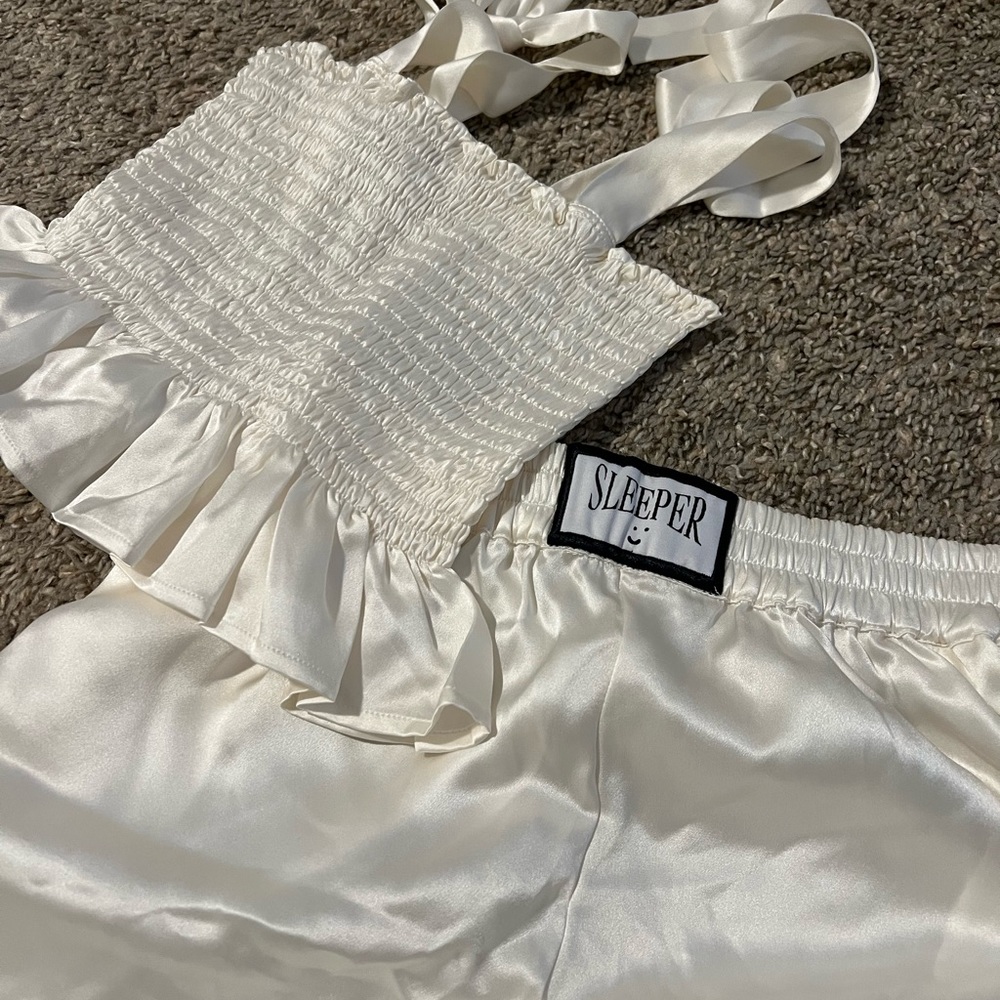 Daily Sleeper Silk Satin PJ Set